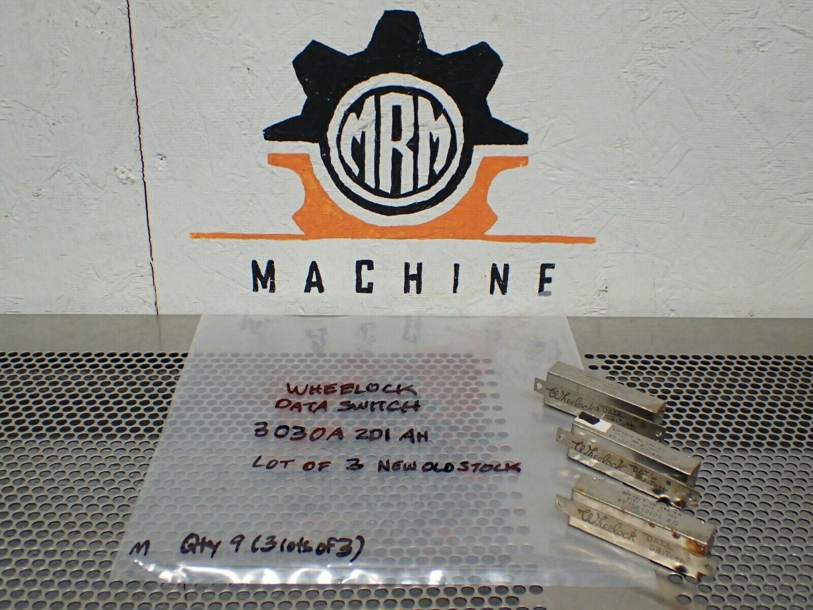 WHEELOCK Data Switch 3030A 2D1 AH New Old Stock (Lot of 3) See All Pictures