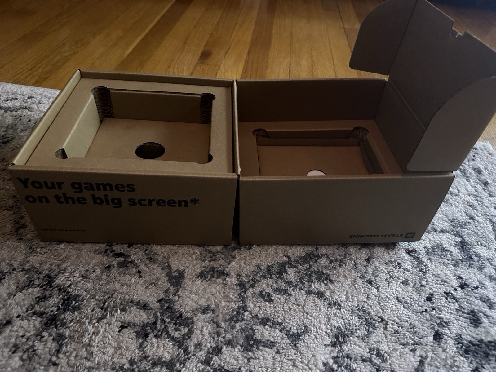 Empty Original Day 1 Box Steam Machine (Empty Box No Unit)