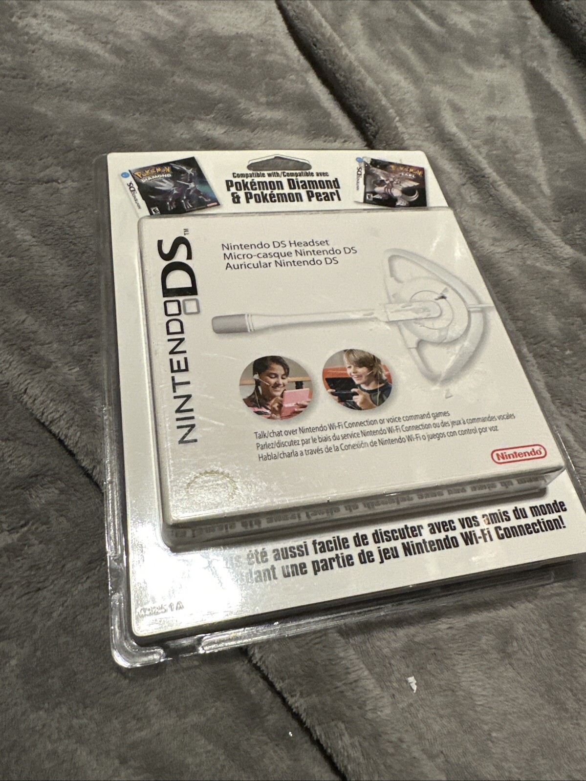 🎧Nintendo DS Headset - Official White Ear-Hook Headsets Brand New!!🎧