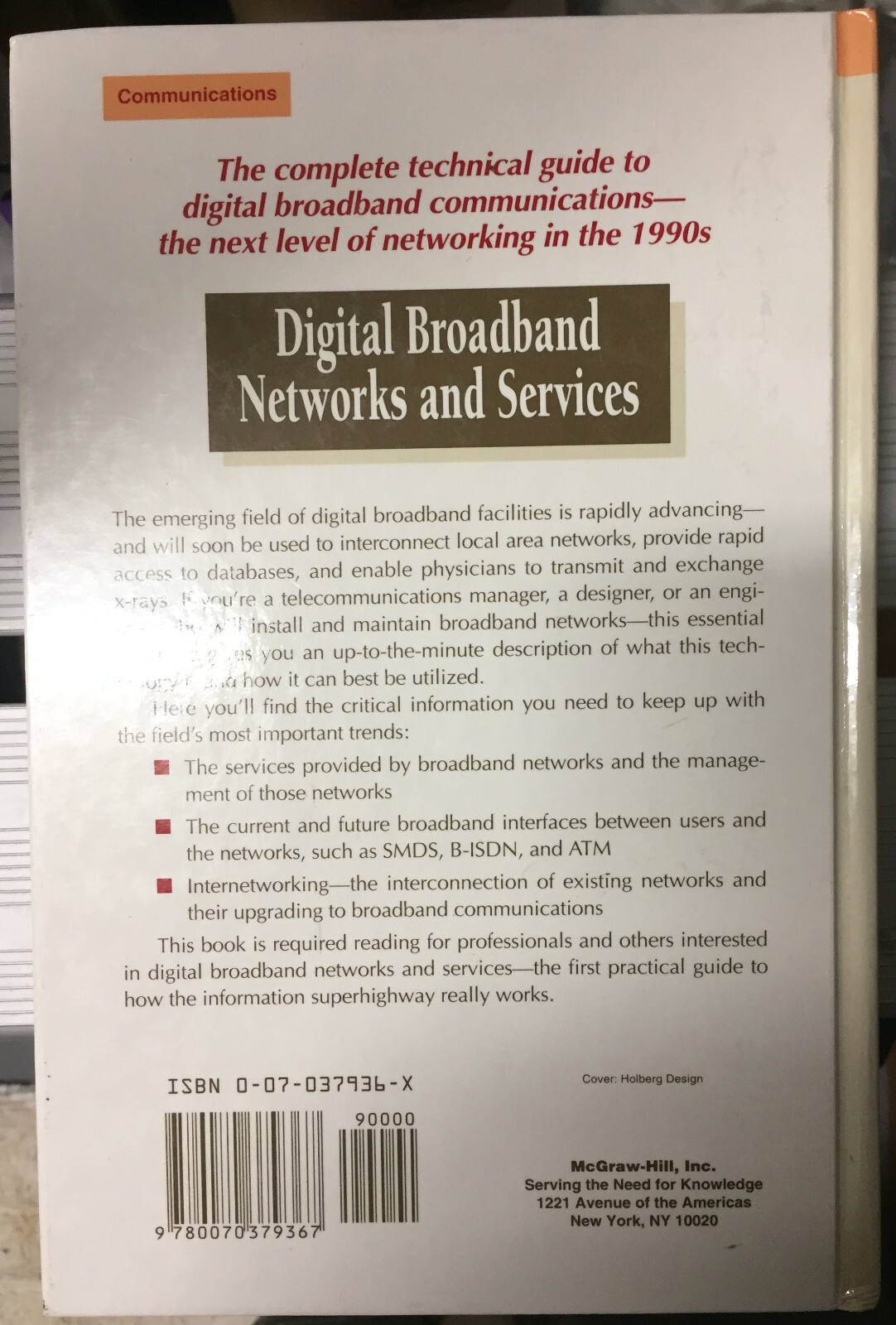 Book = Digital Broadband Networks & Services = Bertil Lindberg