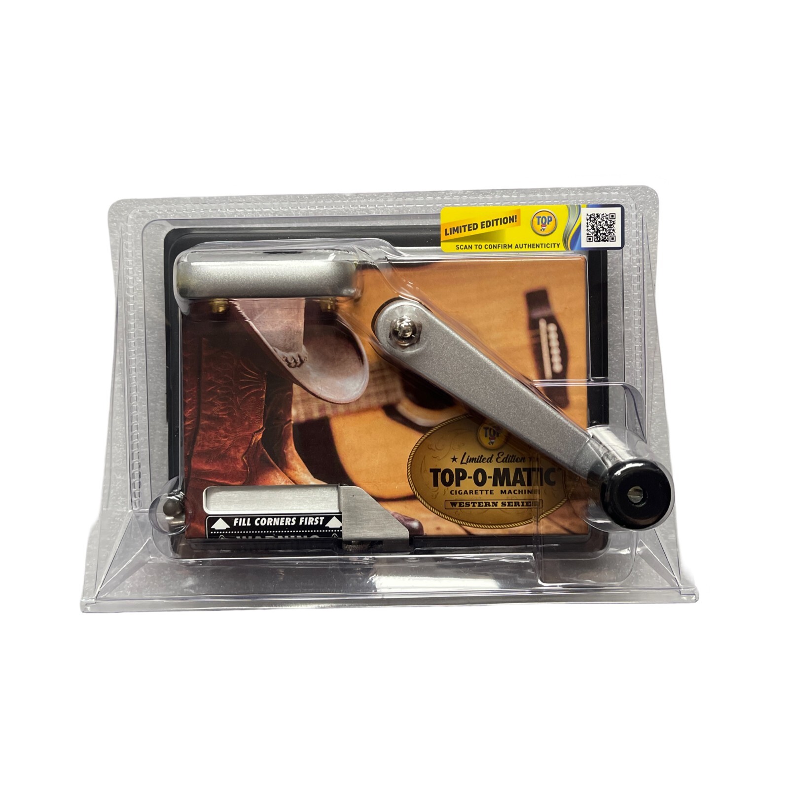 Top-O-Matic Cigarette Rolling Machine Limited Edition- Top-O-Matic Western Serie