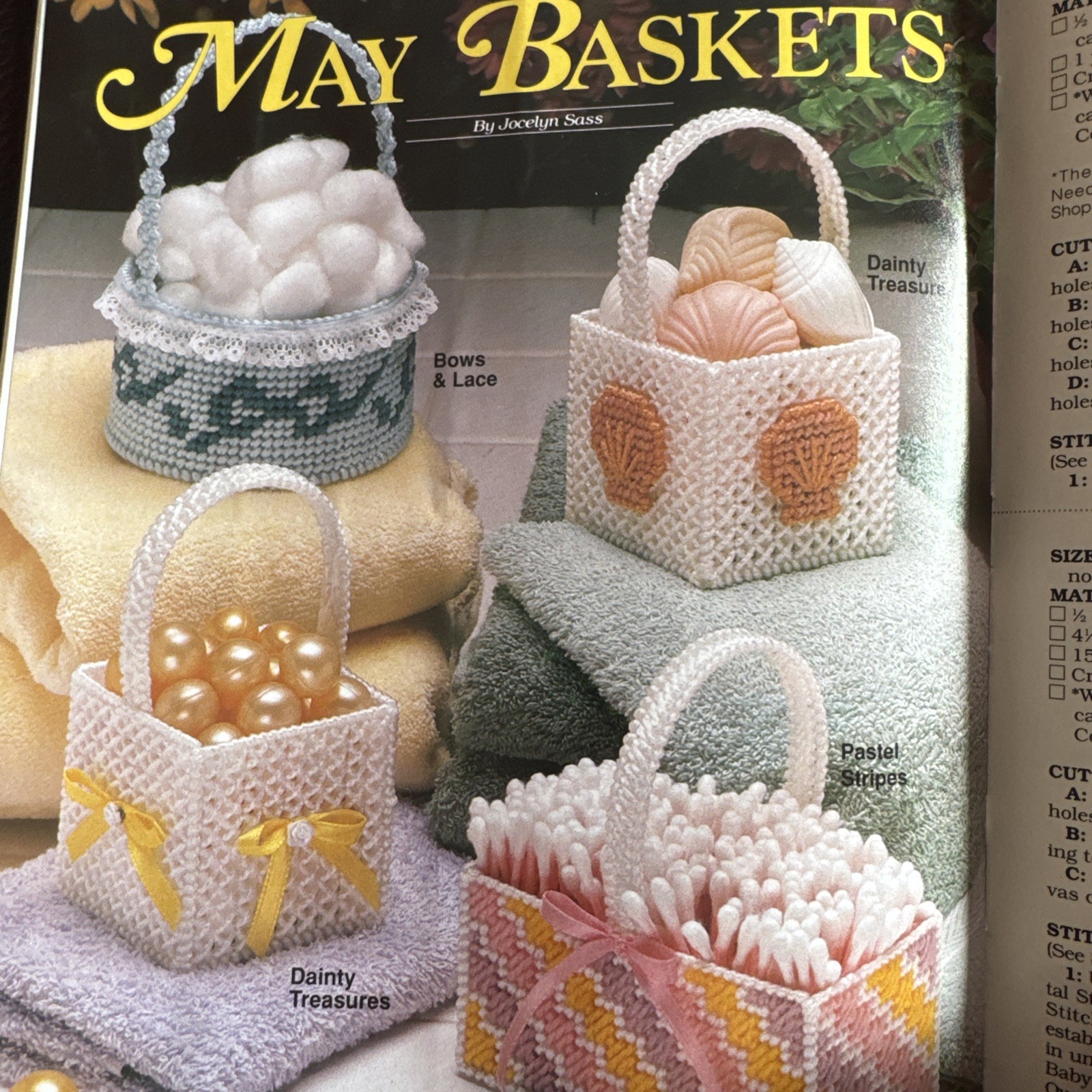 Quick & Easy Plastic Canvas Magazine 1992 No. 17 21 projects *AV