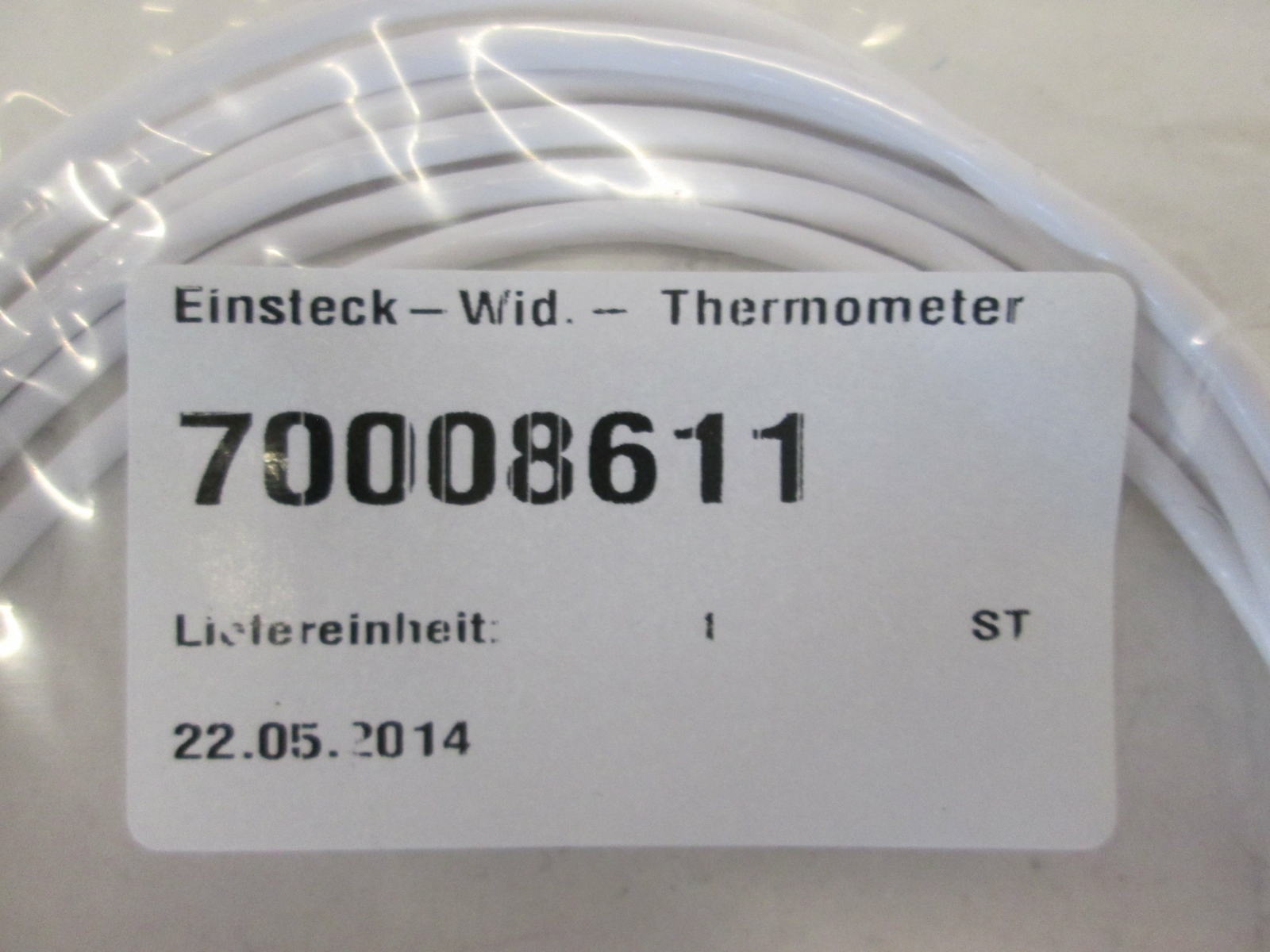 Einsteck, Thermometer Probe Sensor, 70008611, New