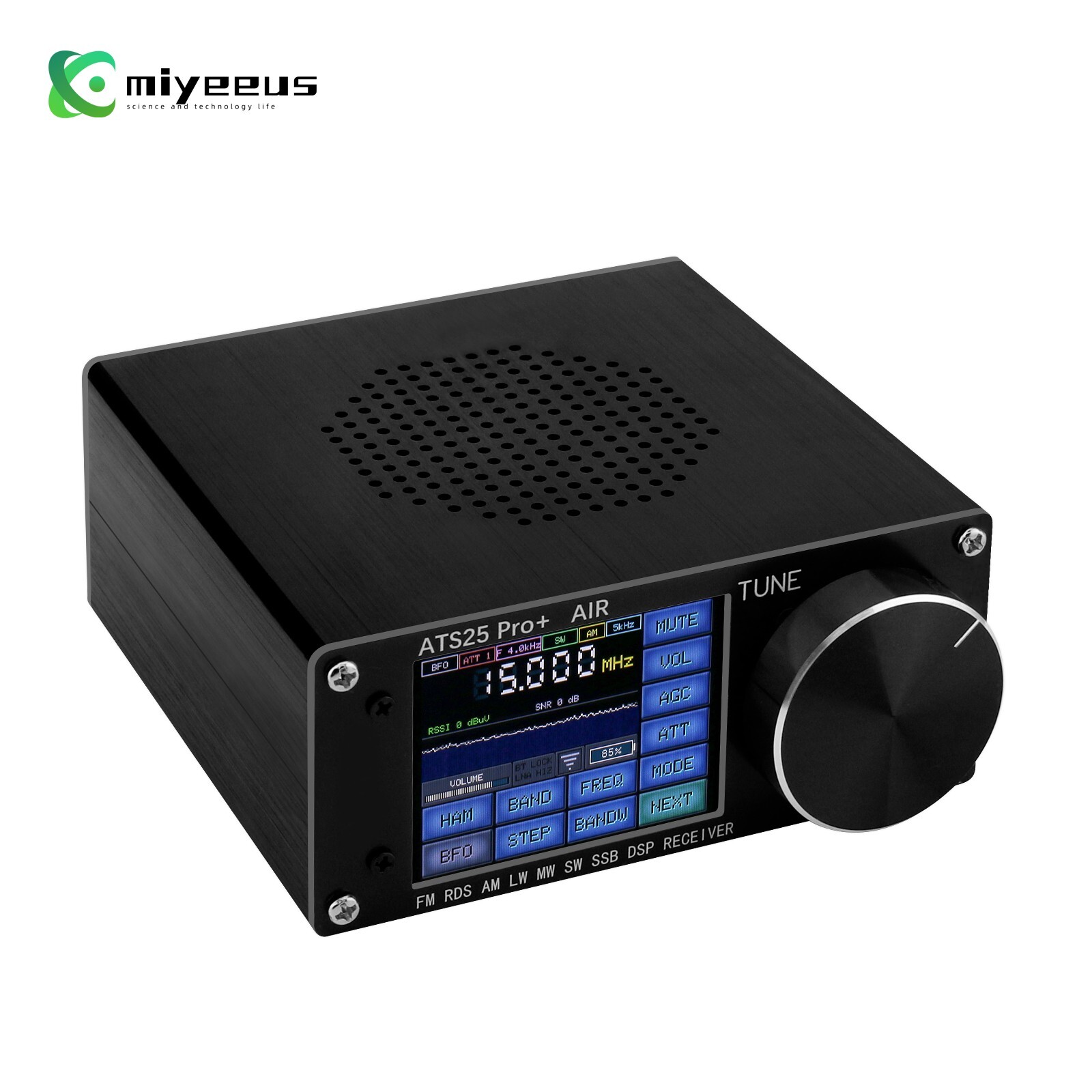 HAMGEEK ATS25 Pro+ FM SW SSB MW LW AIR SDR Receiver Aviation Band Receiver *USA