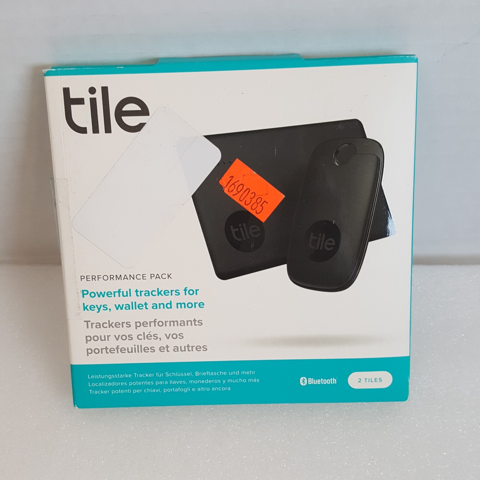 2 X 2-Pack Tile Performance 1 Pro 1 Slim Bluetooth Tracker Item Locator Finder