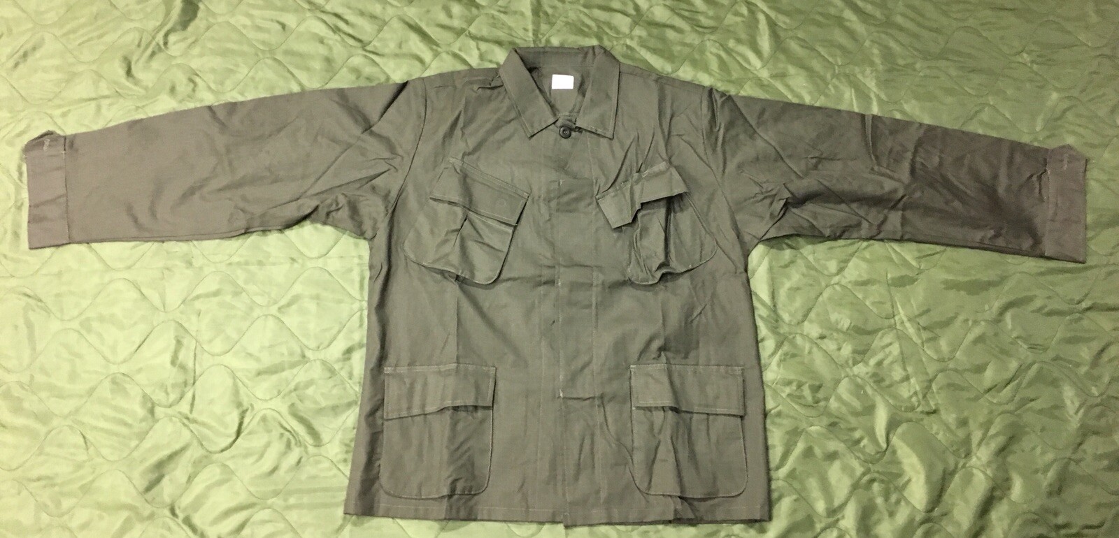 ( Large) Vietnam OD Tropical Combat Uniform Set (Reproduction)