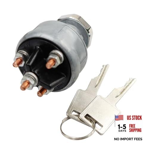 6665606 Ignition Switch with Keys for Bobcat Key Skid Steer Loaders 763 773