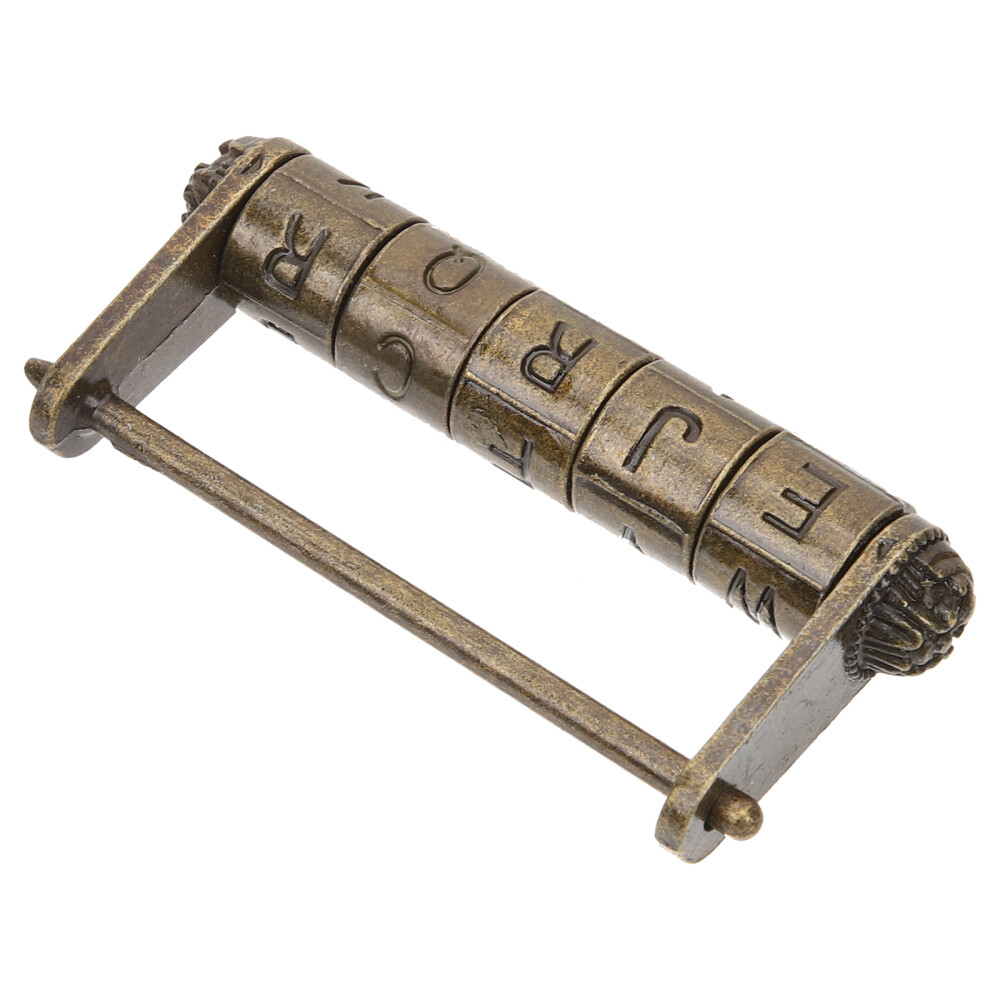 1PC Antique Code Door Lock Code Lock Word Lock Password Door Lock Friends Photo