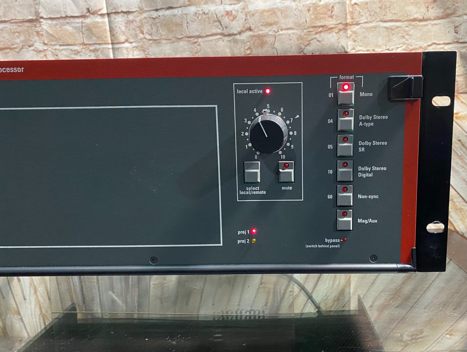 Dolby Model CP65 Cinema Sound Processor ~ Replacement Front Control Panel 447