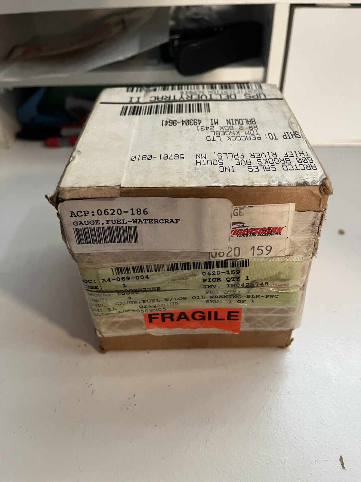 OEM Arctic Cat Tigershark Fuel Gauge 0620-186