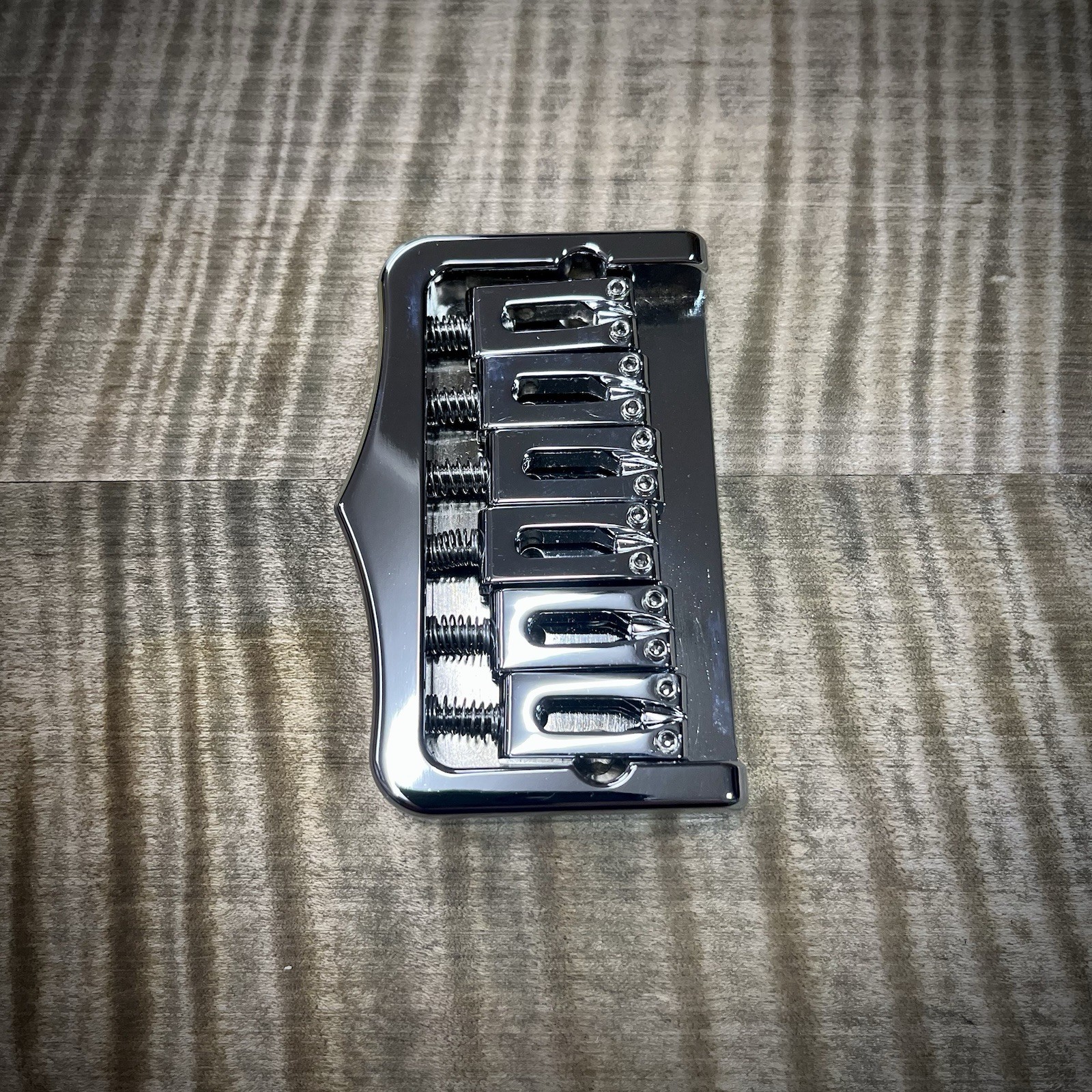 Chroma Guitars 6 Saddle TL Tele Half-Bridge - Chrome (BLEM)