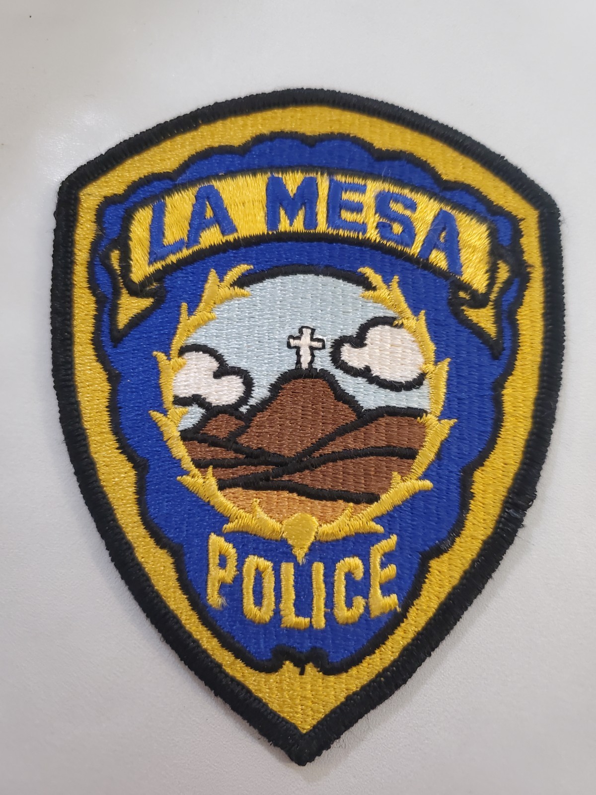 Obsolete La Mesa Police Department shoulder patch