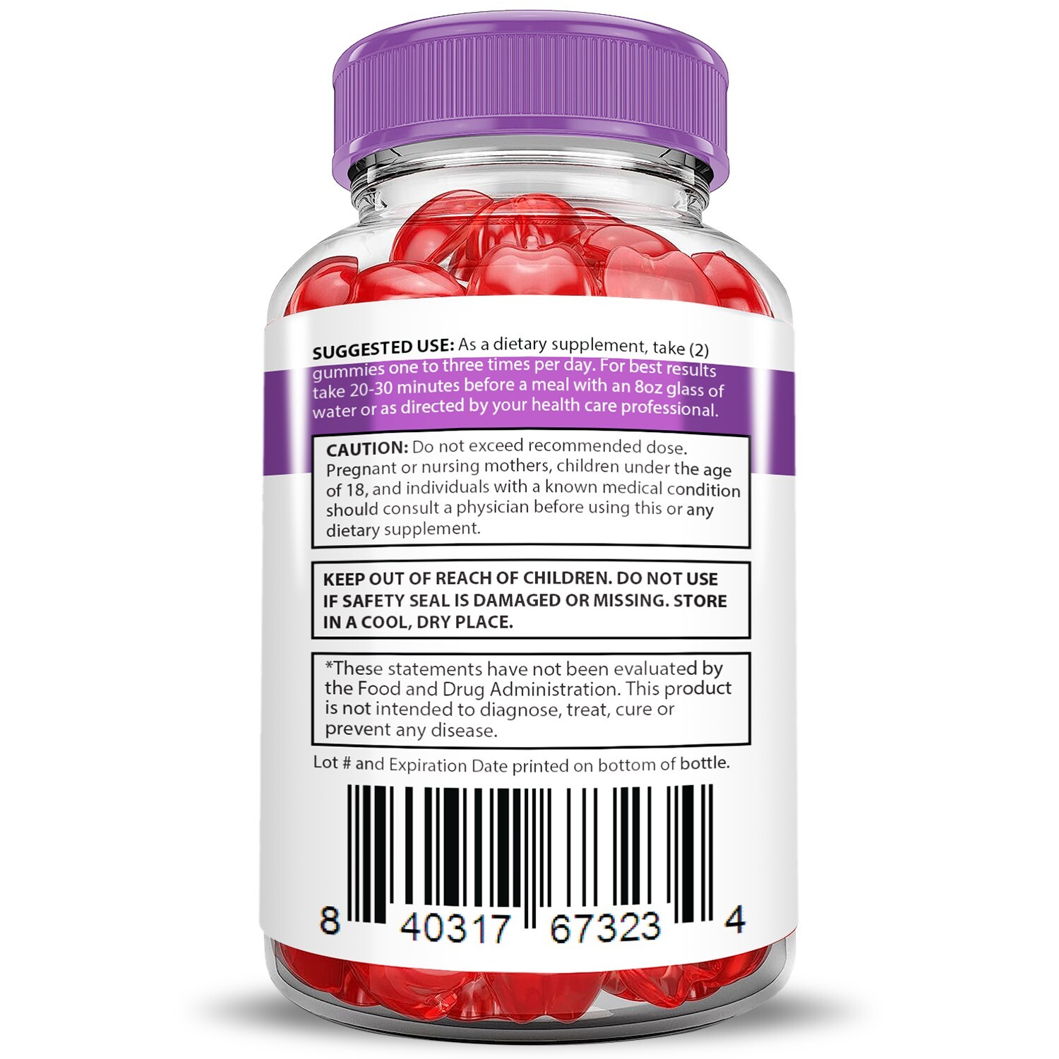 Keto Extreme ACV Gummies 2000MG Advanced Apple Cider Vinegar 120 Gummys