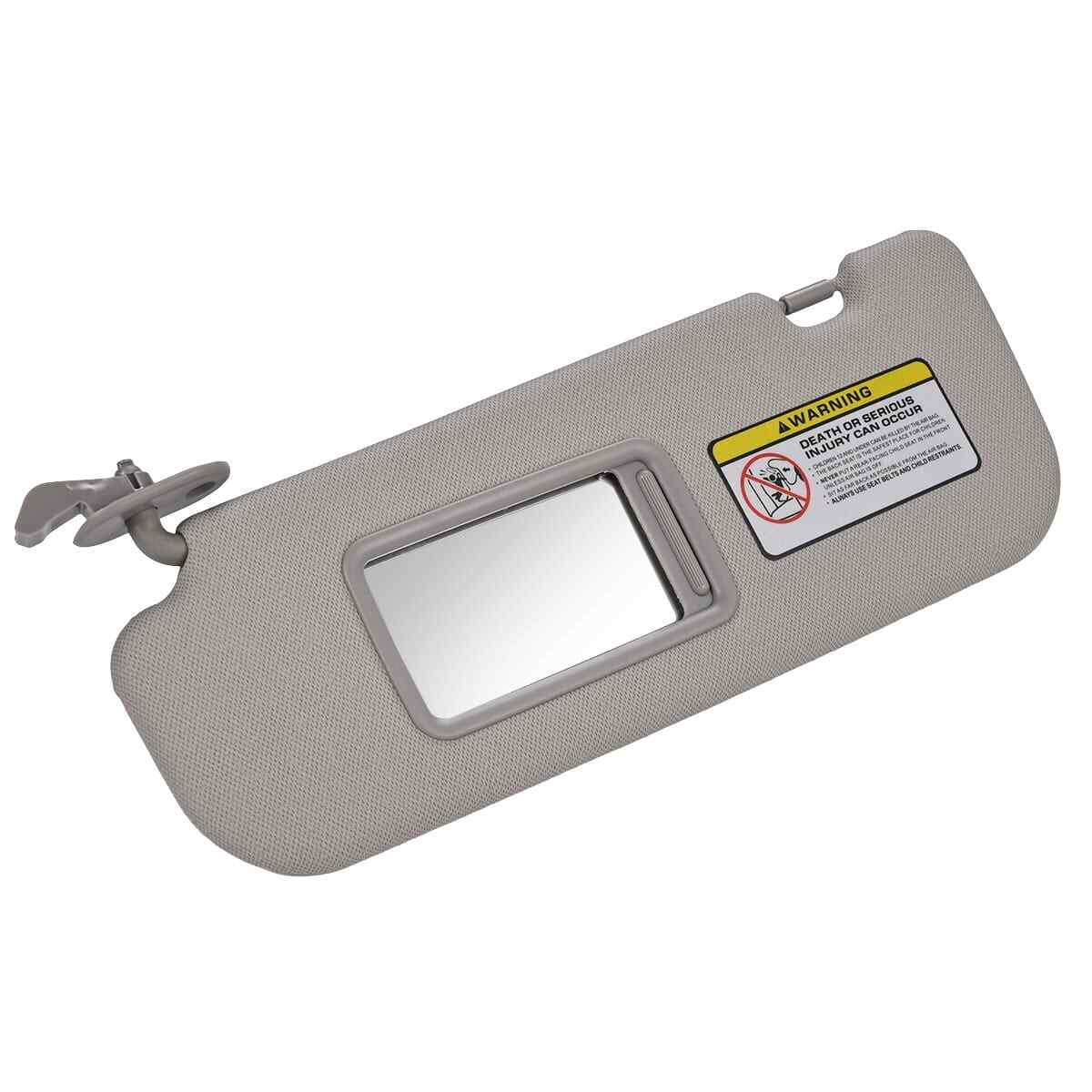 Sun Visor Makeup Mirror Left Grey Driver side Side For Hyundai Elantra MD 11-16