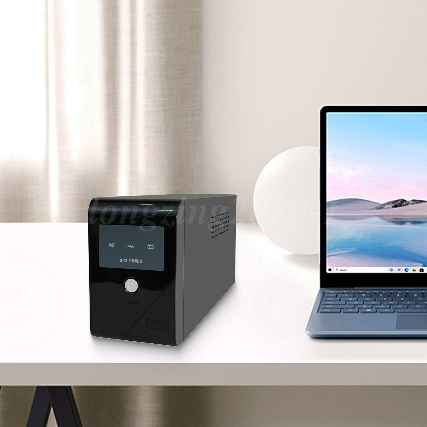 3-Outlet 500VA/300W Backup UPS, Suitable for Home and Workspace Applications