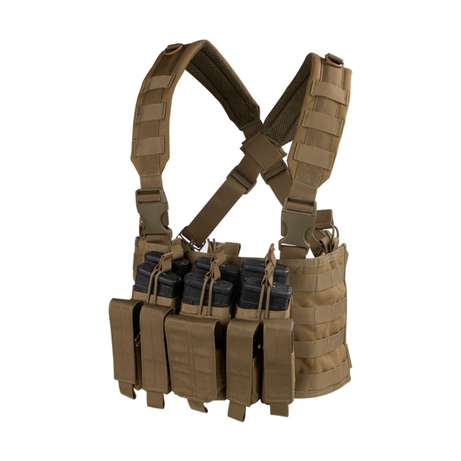 CONDOR OUTDOOR Recon Coyote Brown Chest Rig (MCR5-498)
