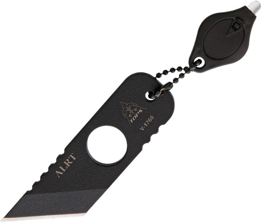TOPS Anywhere Last Resort Tool ALRT High Carbon Steel Kydex Sheath w/ Neck Chain