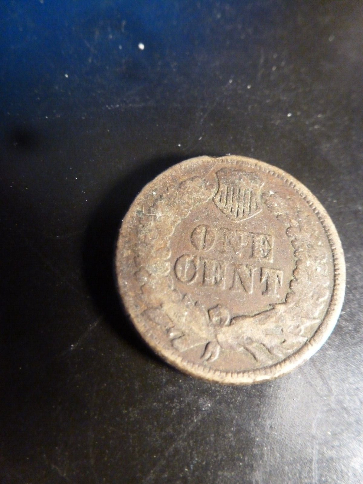 Indian Head Cent 1863 Copper Nickle Good #12