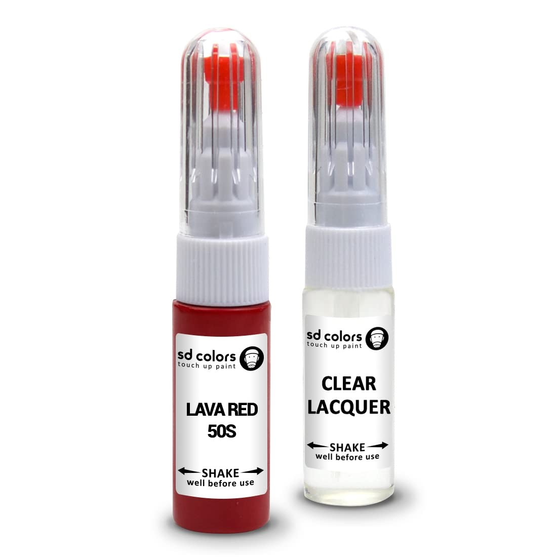 Lava Red 50S Repair Kit for Opel/Vauxhall Touch Up Paint Pen 20ML Scratches Chip Pins...