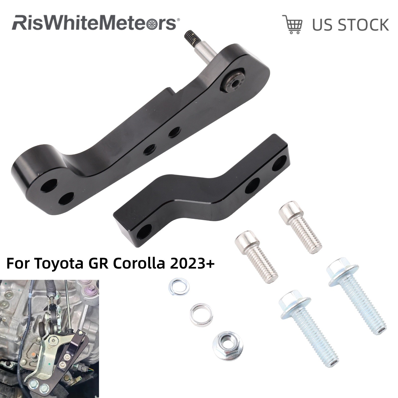 Aluminum for 2023+ Toyota GR Corolla Manual Short Throw Shifter Kit w/ Hardware