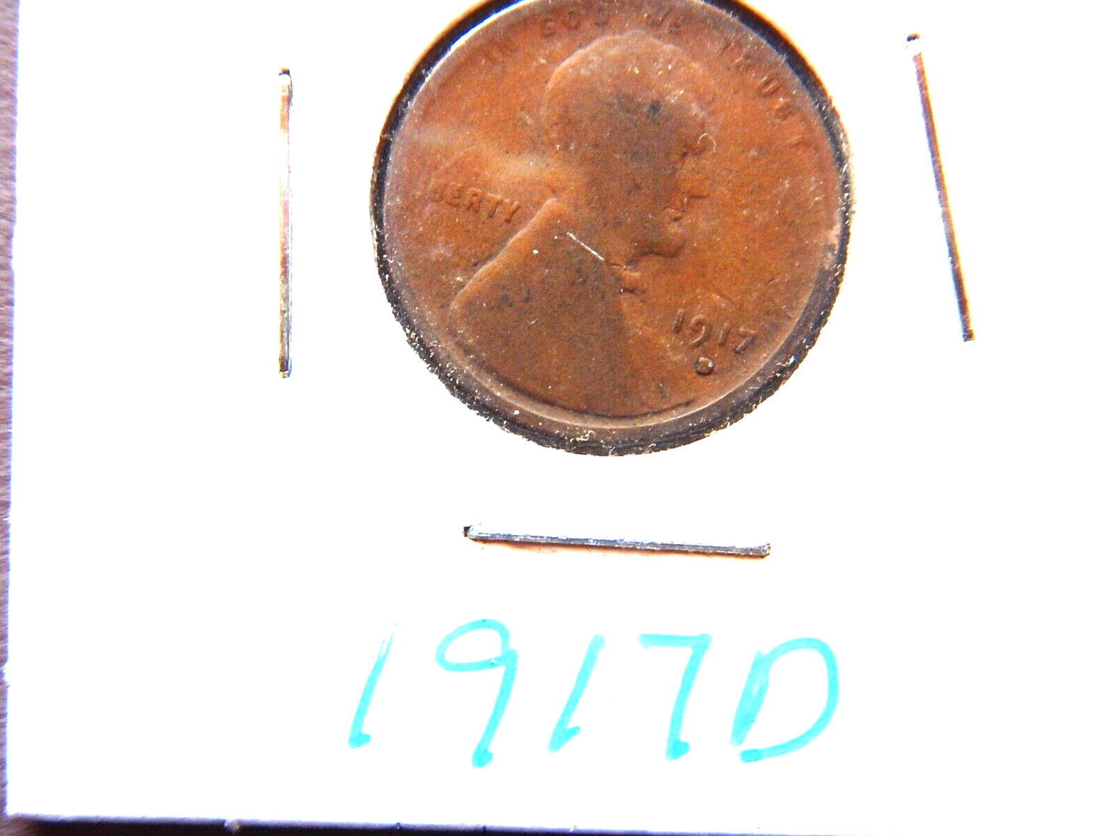 1917 (D) Lincoln Penny