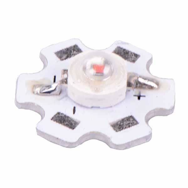5 x Yellow 1W High Power PCB LED 50lm 120°
