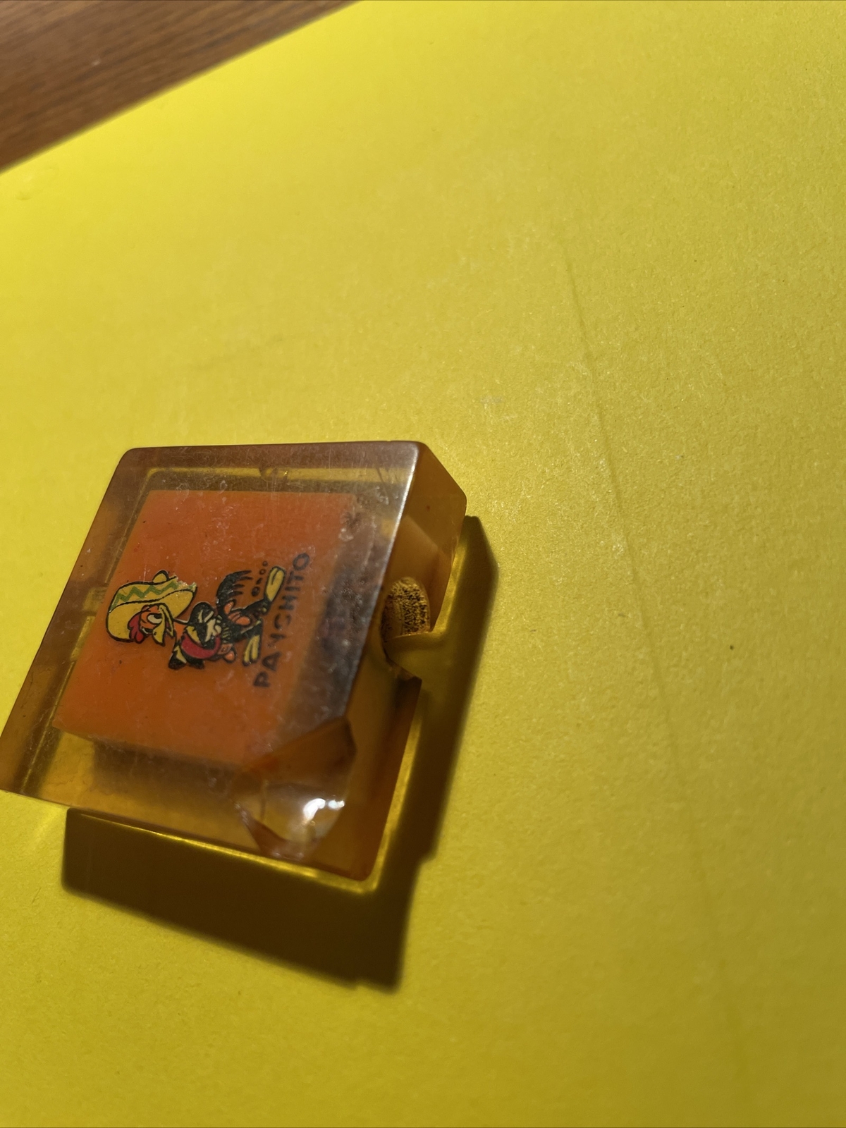 vintage panchito pencil sharpner