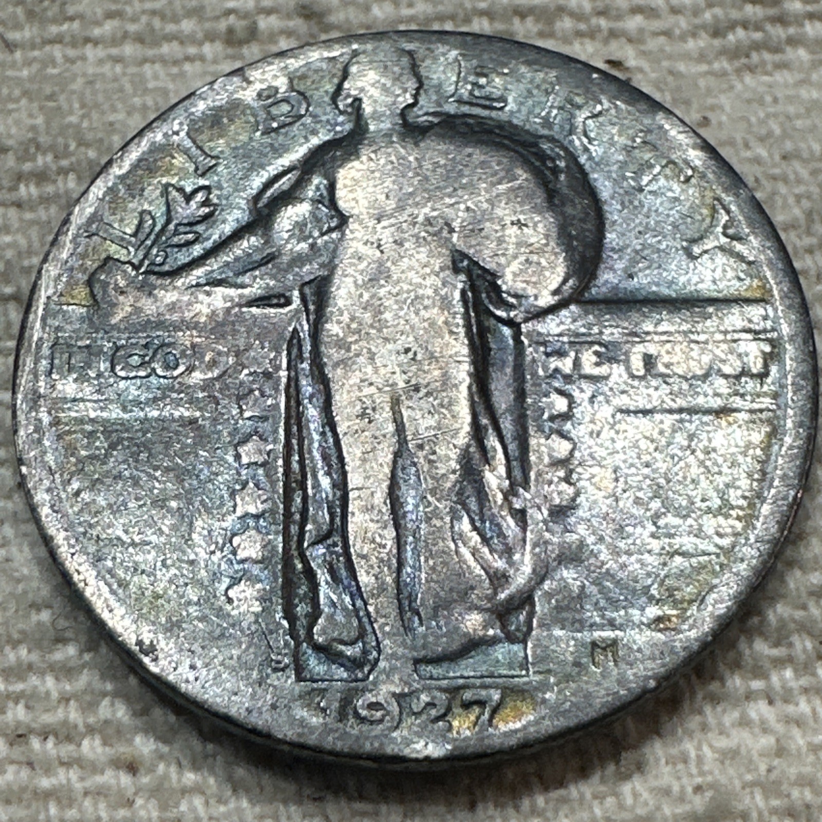 1927 S Standing Liberty Quarter  Key Date