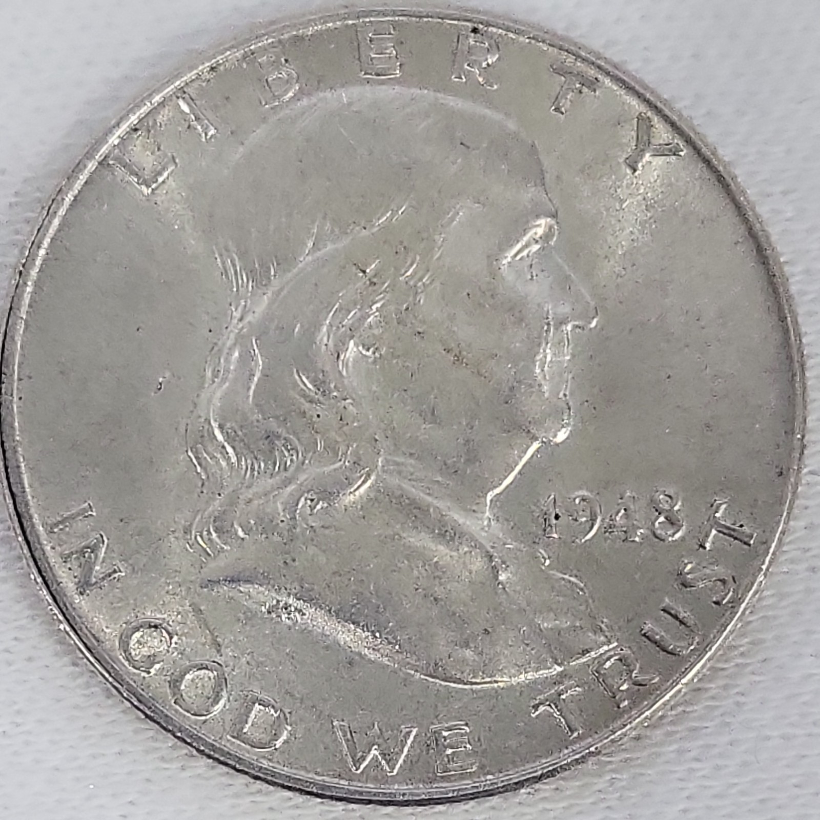 1948 Franklin Half Dollar in BU Condition