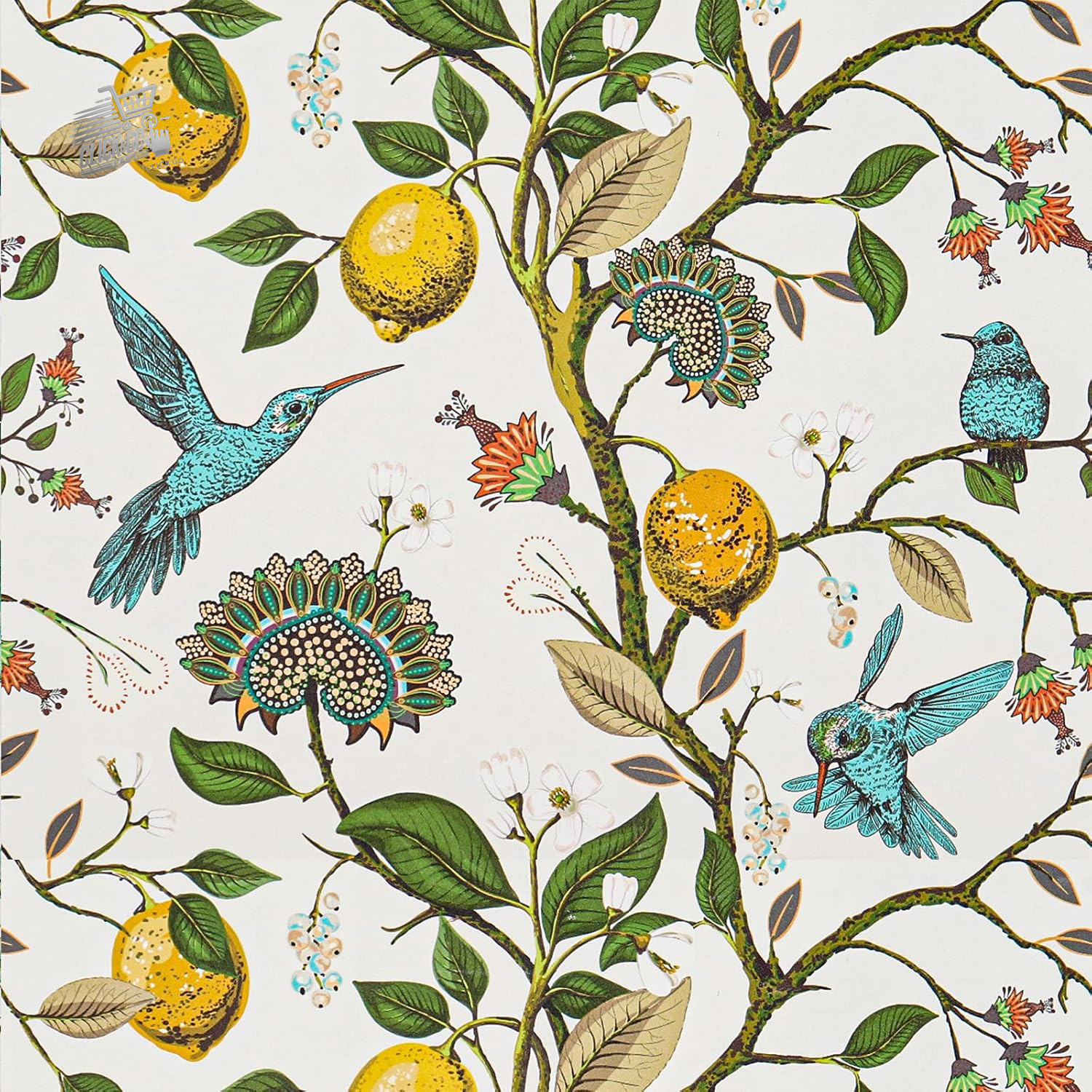 Wallpaper Floral, Watercolor, Flowers, Tropical Leaves, Film