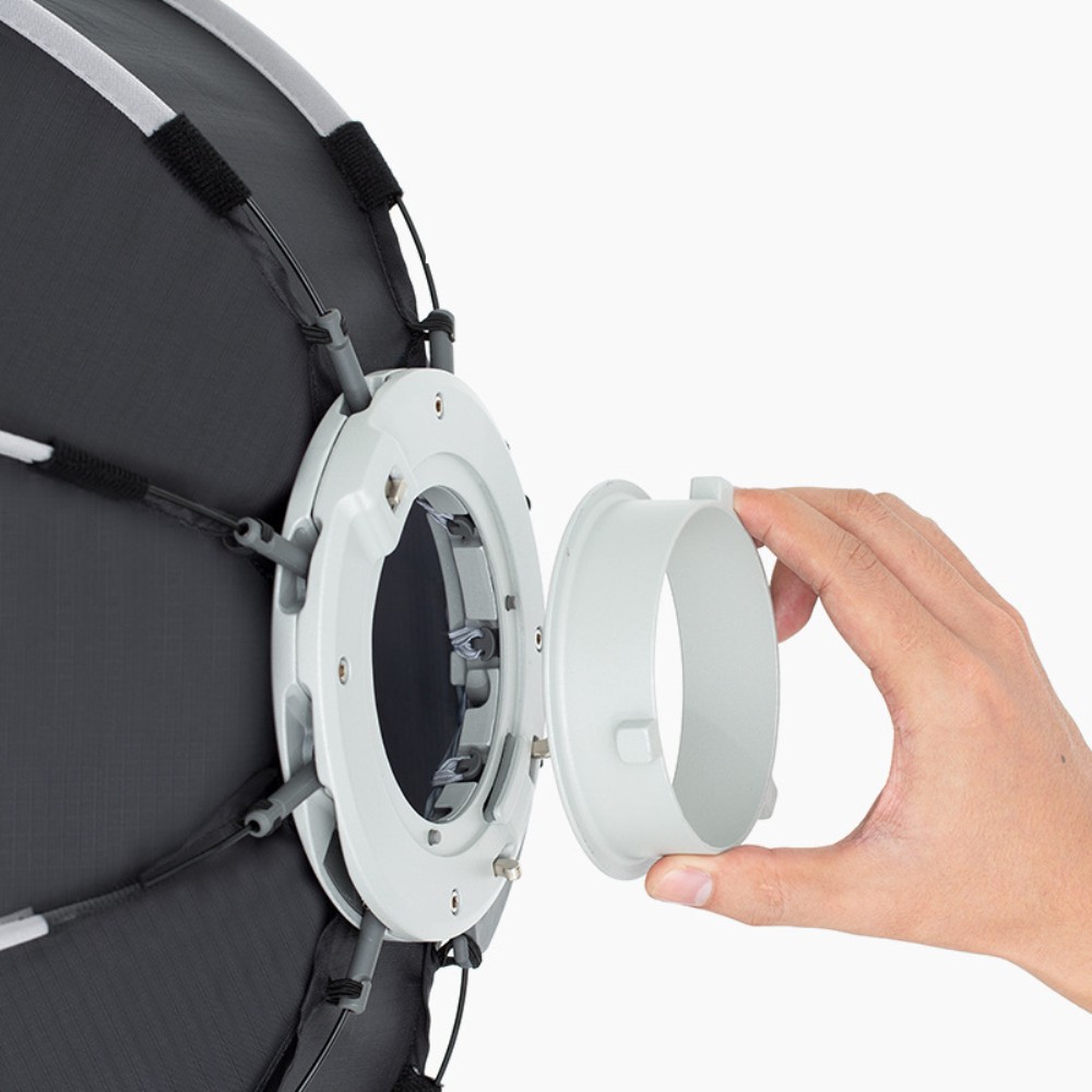 US TRIOPO K3-65 65cm Studio Flash LED Light Quick-Setup Octagon Softbox + Grid