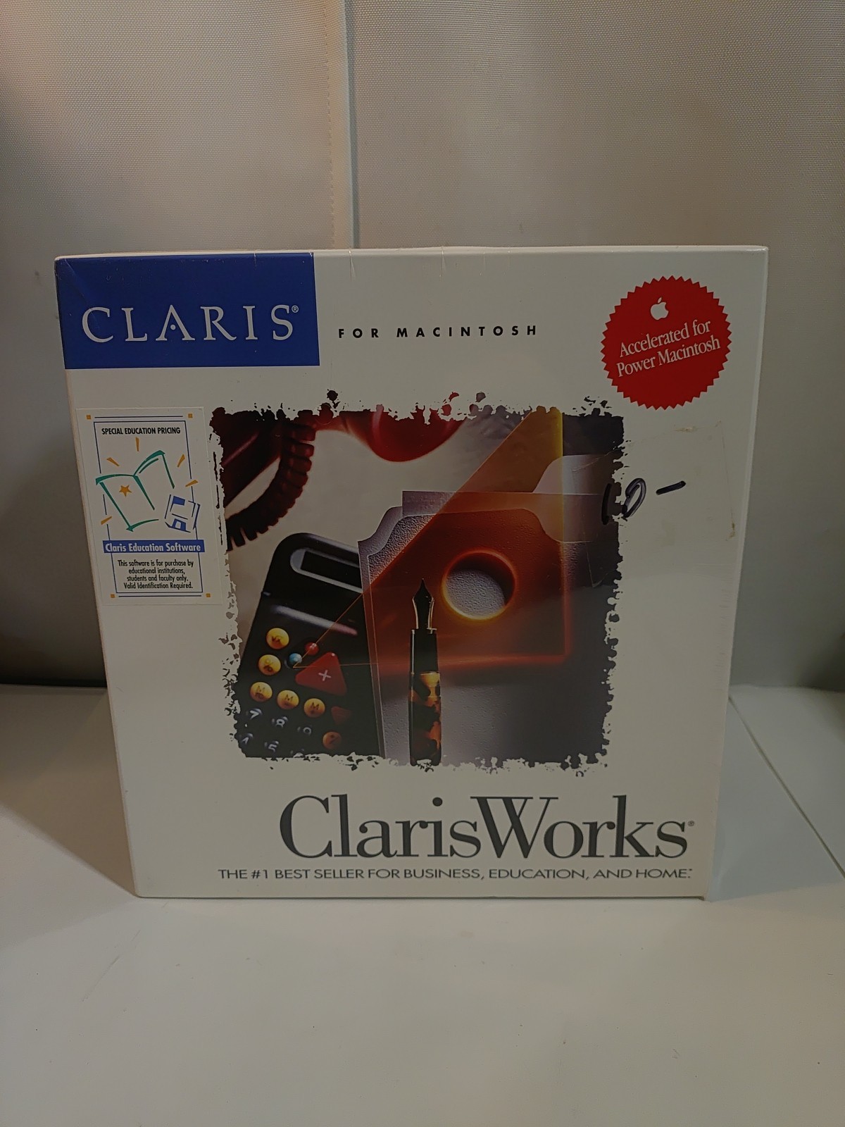Vintage Apple Macintosh ClarisWorks Software - V2.0 - 1993 sealed NIB