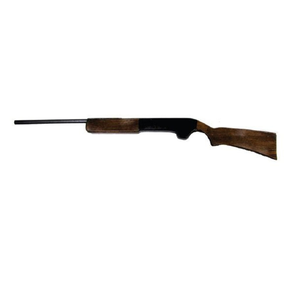 Lion Country Supply Faux Wooden Shotgun for Hunt Safety Tests