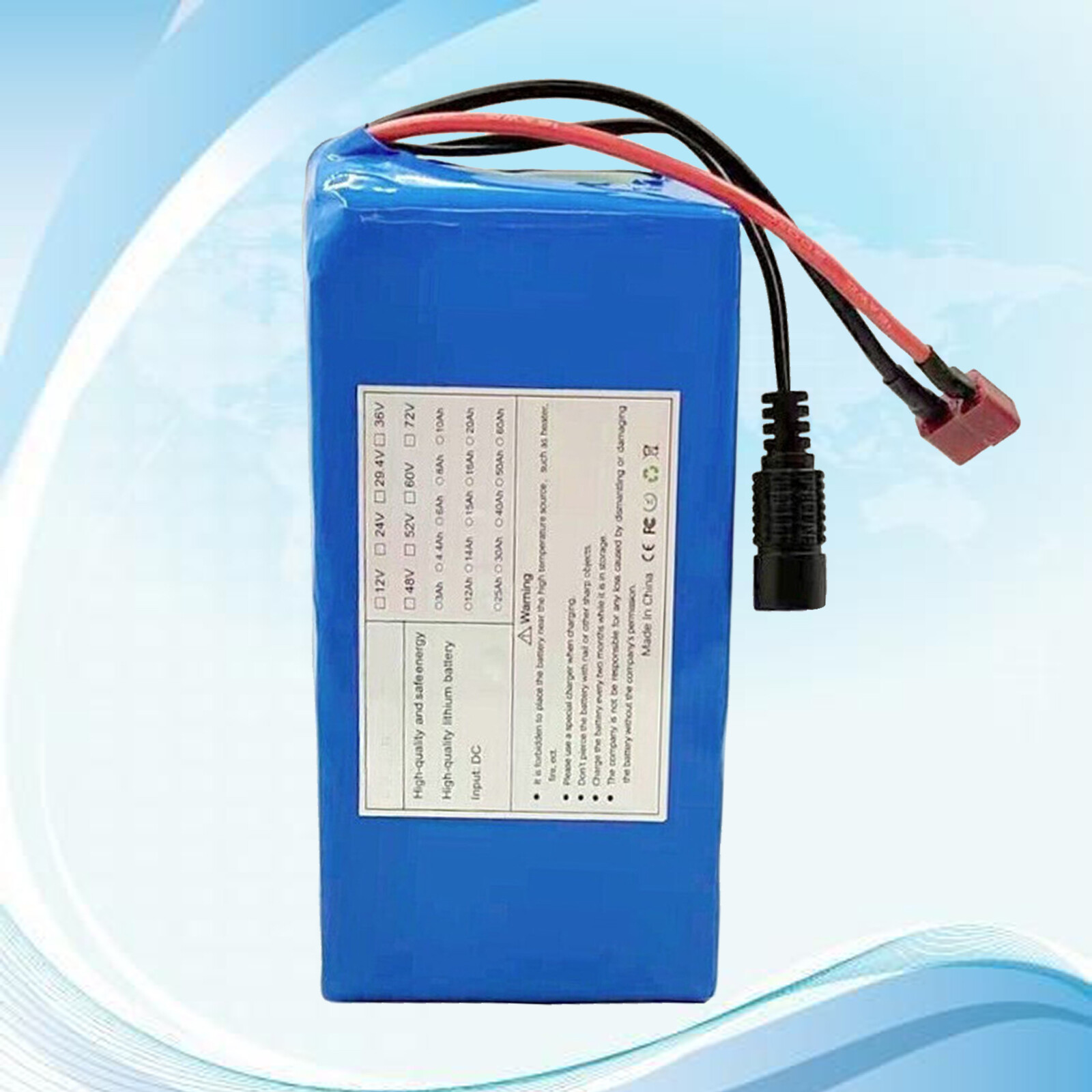 24v 10ah Rechargeable Battery Pack For Bicycle Wheelchairs Motorcycle Scooter Ke