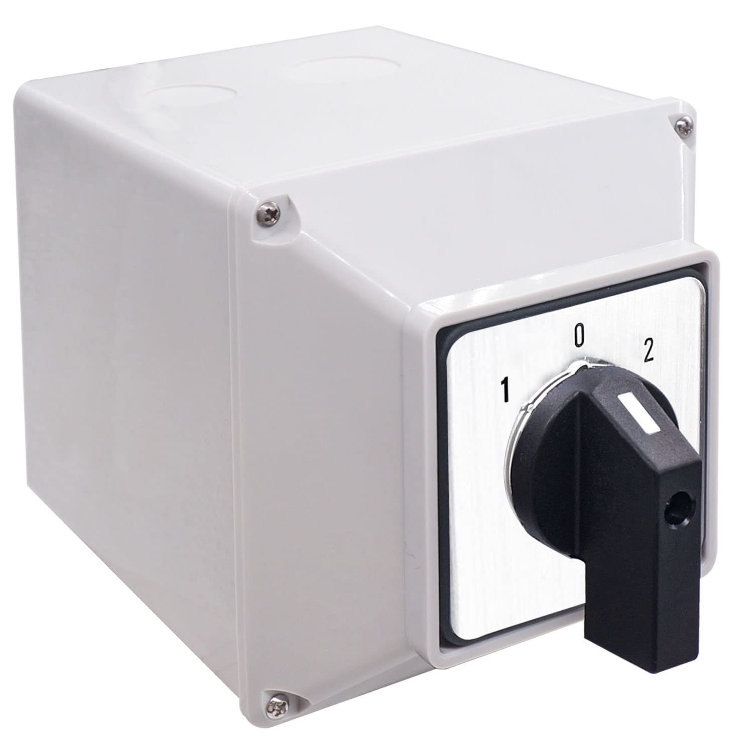 Changeover Switch 3 Position Selector Switch Box 12 Terminals 63A 690V Universal