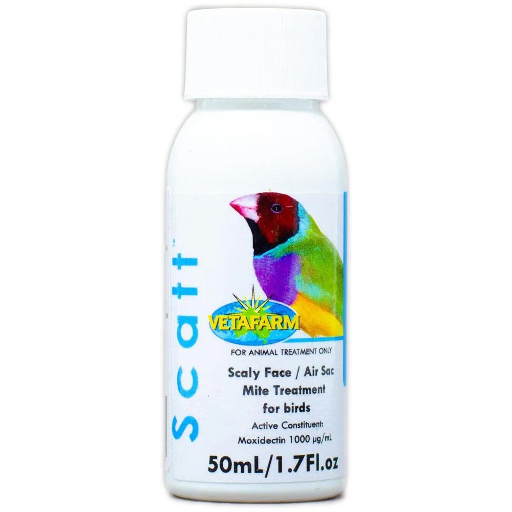 Scatt Liquid 50ml - sac mites and scaly face - by Vetafarm