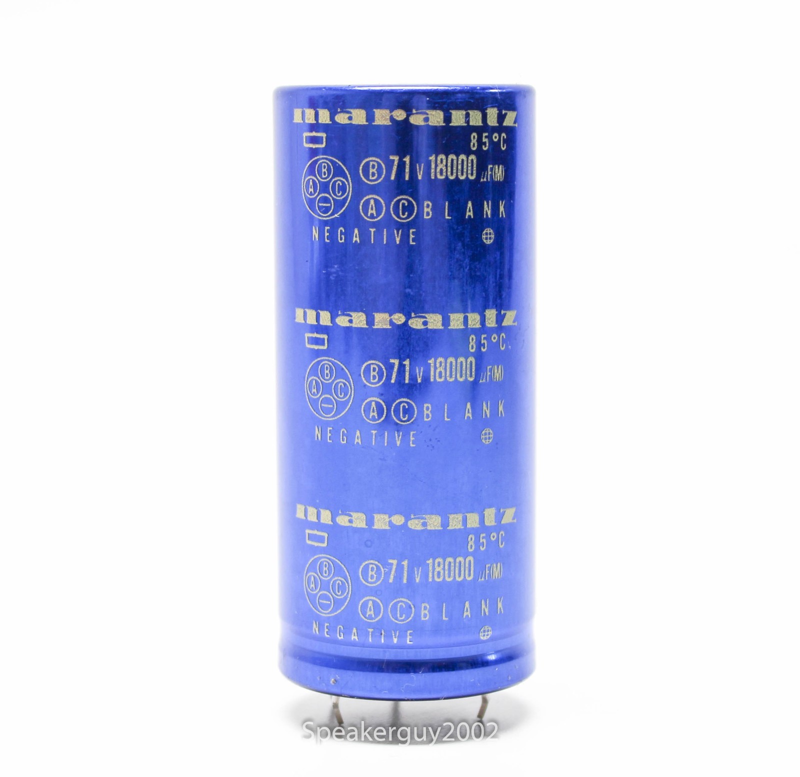 Marantz Polarized Radial Capacitor / 18000 uf  71 VDC  -- WB1