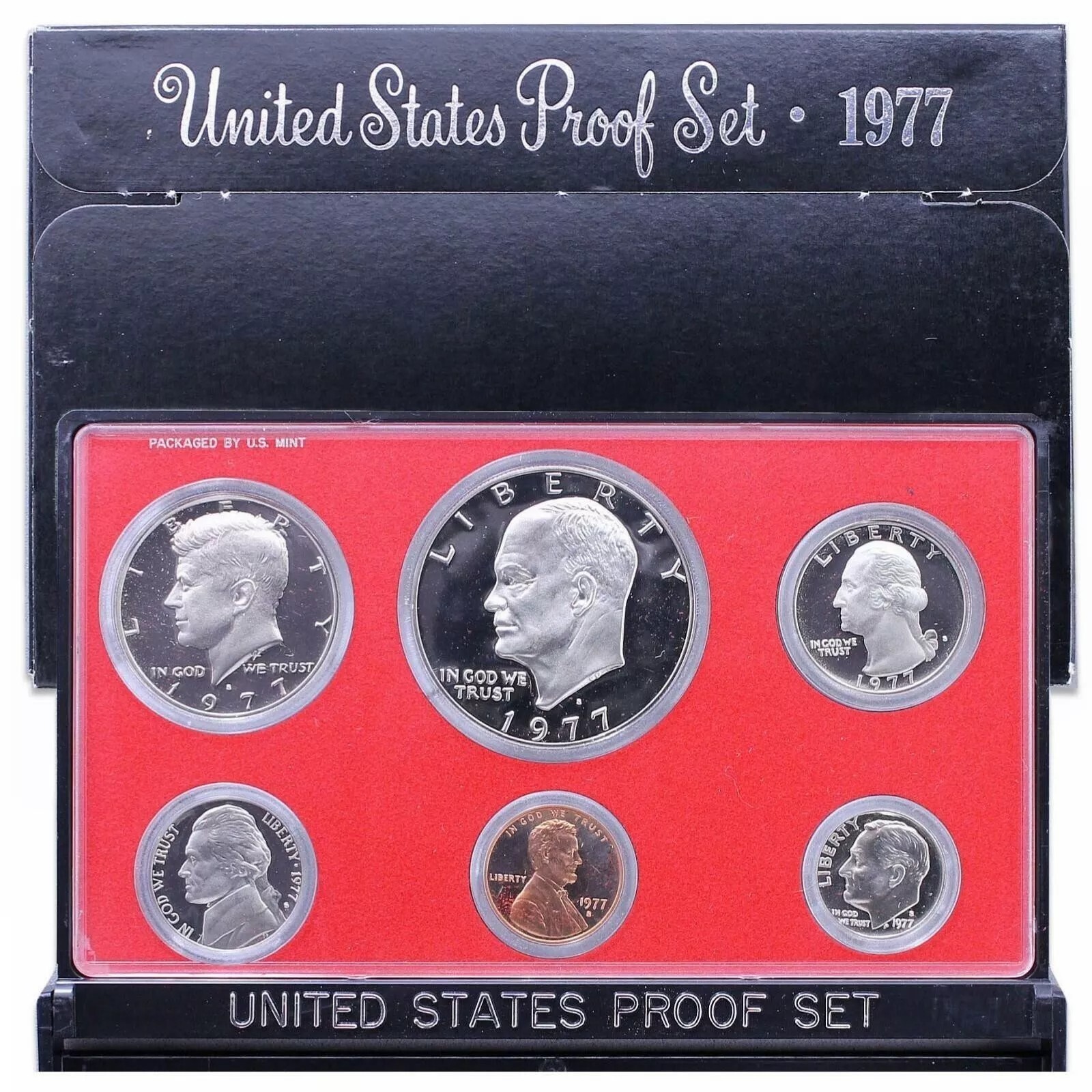 1977 S PROOF Set in Original Box US Mint (6 Coin Set)