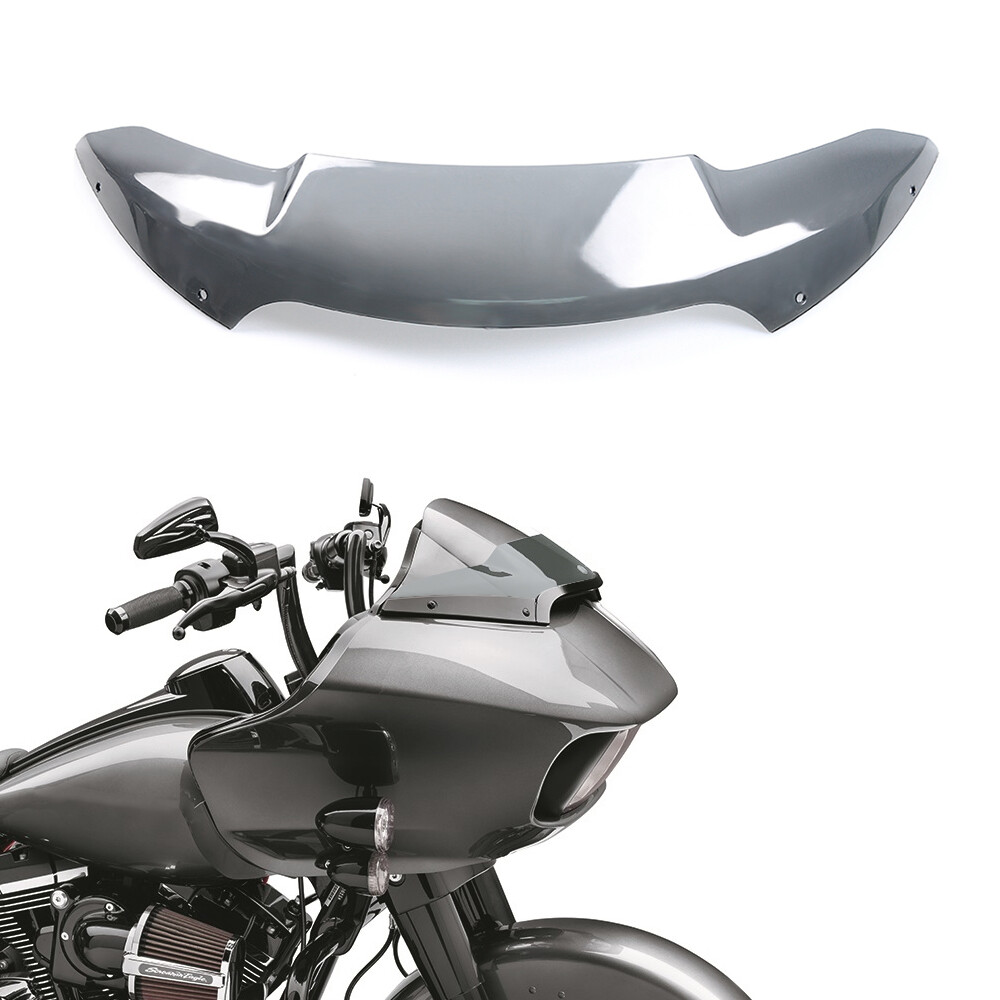 Smoke 4.5'' Windshield Windscreen for 2015 up Harley Touring Road Glide FLTR