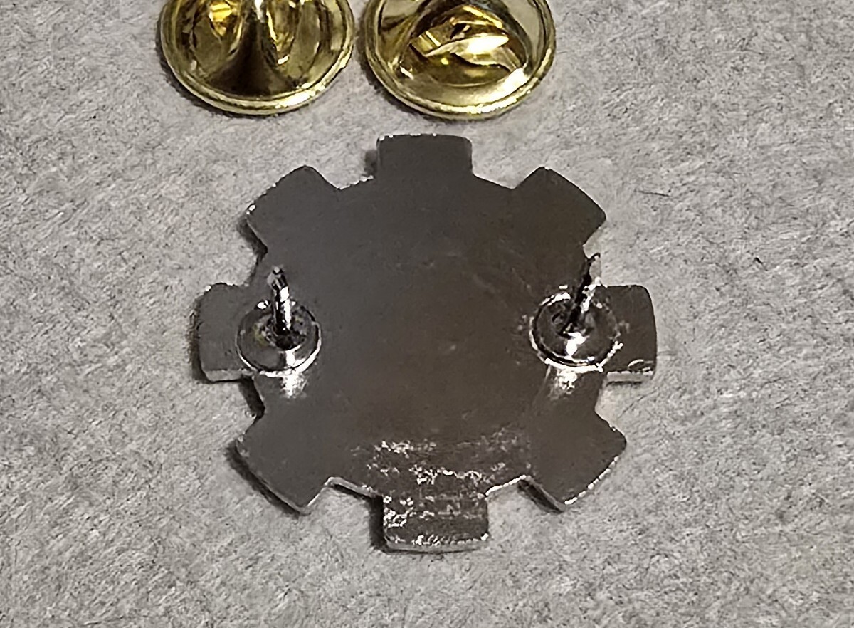 US Navy Engineman Rate Hat Pin - Anodized