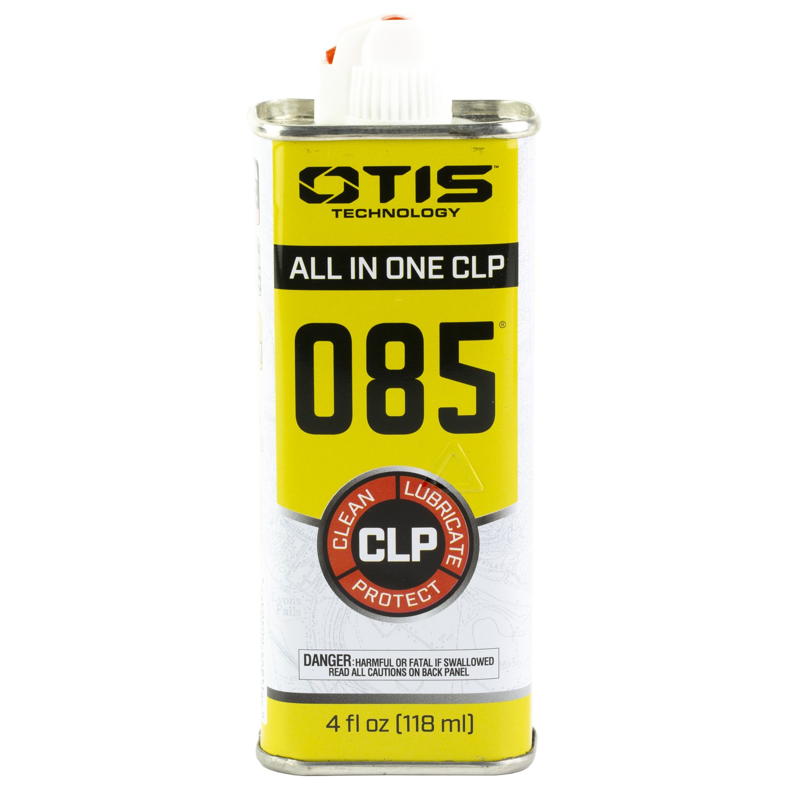 Otis IP904085 O85 CLP Cleans, Lubricates, Prevents Rust & Corrosion 4 oz Bottle