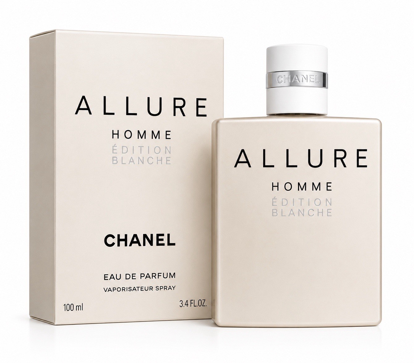 Chanel Allure Homme Édition Blanche Eau de Parfum 3.4 oz / 100ml EDP New
