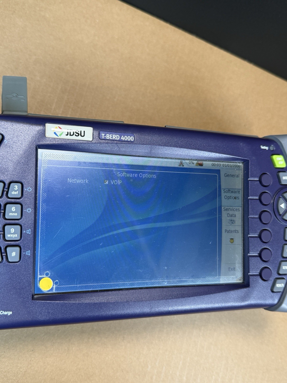 JDSU MTS T-BERD 4000 LAN Works Ships Fast!!!