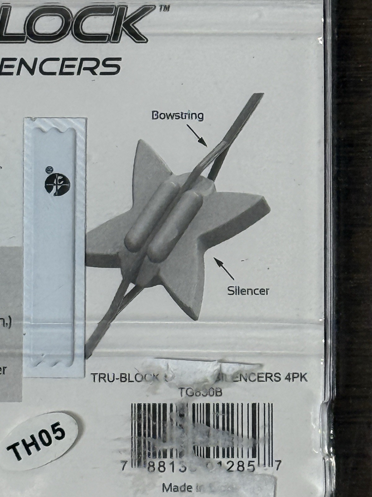 Truglo Tru-Block String Silencers All Bow Black TH05