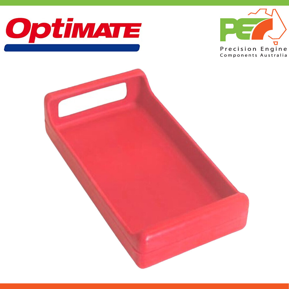 New * OPTIMATE * Rubber Holster, Red Fits CarbMate, SynchroMate & IgnitionMate