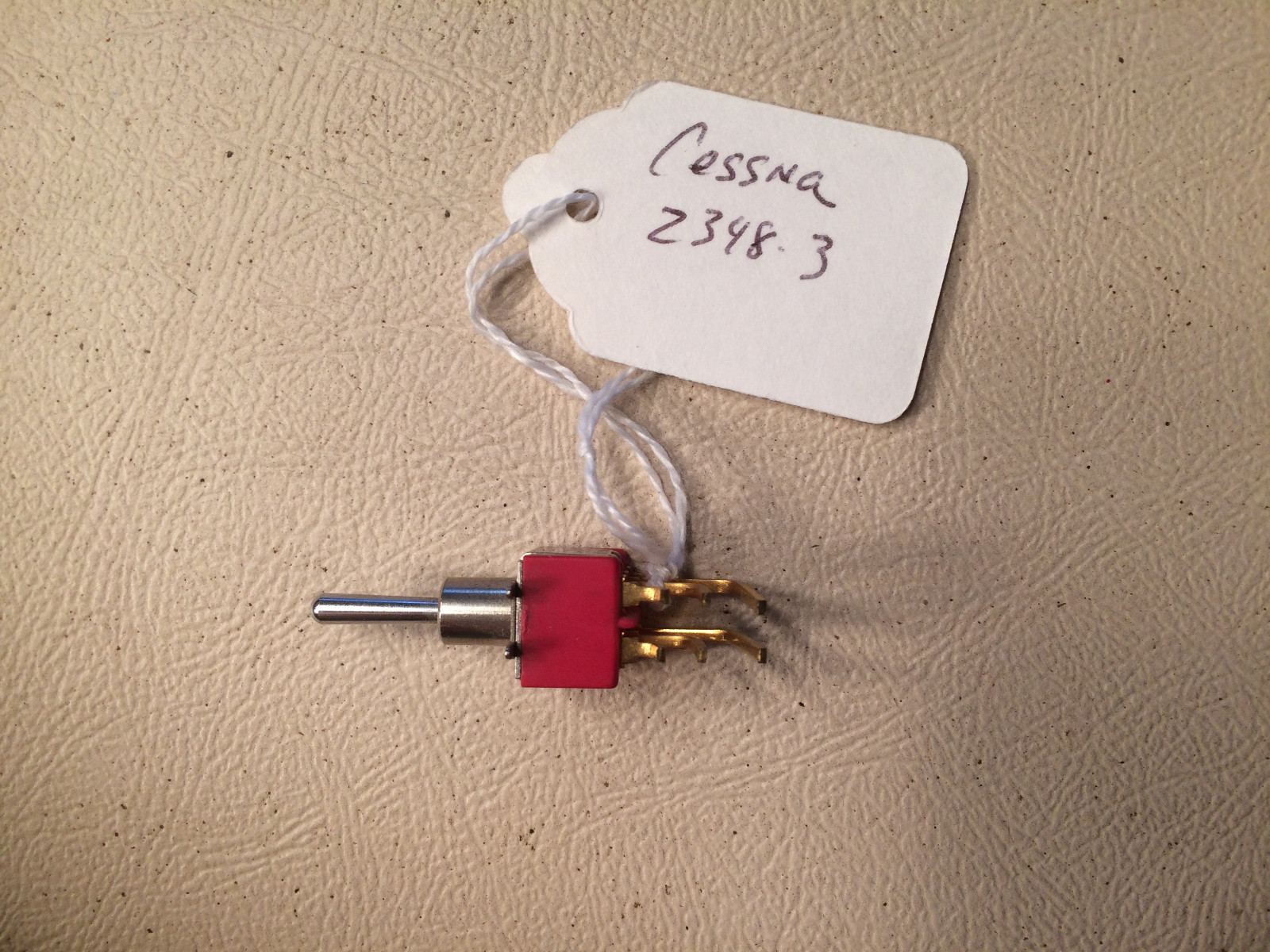 Cessna 2348-3 Audio Panel Switch