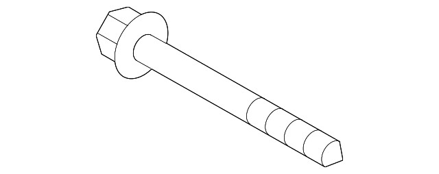 Genuine Volkswagen Side Support Mount Bolt N-910-214-03