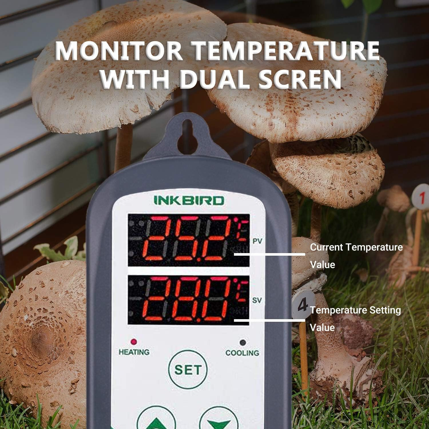 Inkbird Digital Temperature Controller WIFI 308 Programmable Thermostat Switch