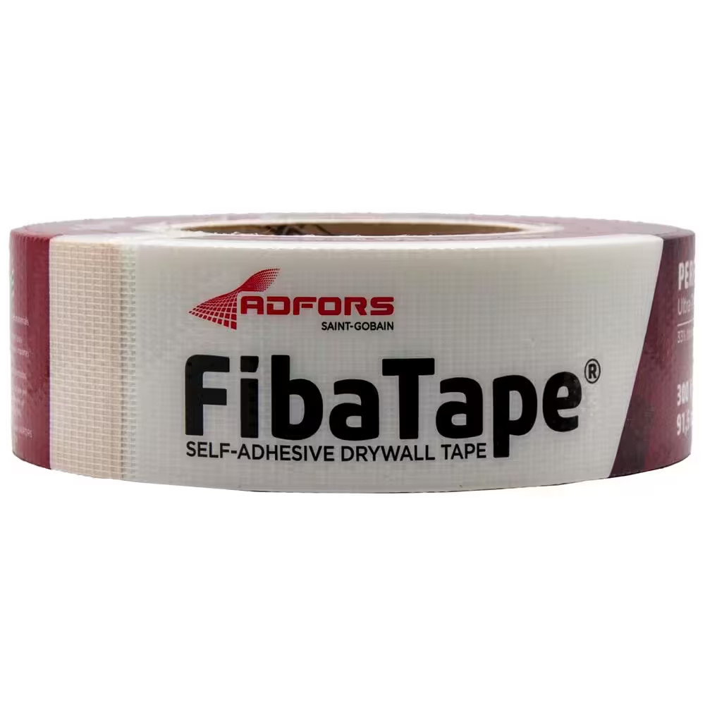 Fibatape Perfect Finish 1-7/8 In. X 300 Ft. Self-Adhesive Mesh Drywall Joint Tap