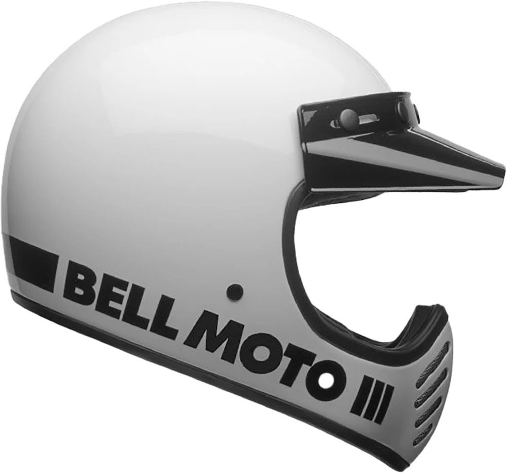 Full Helmet Bell Moto-3 White